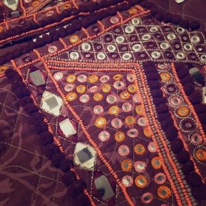 Silver Liberty BOHO Embellished Jacket.